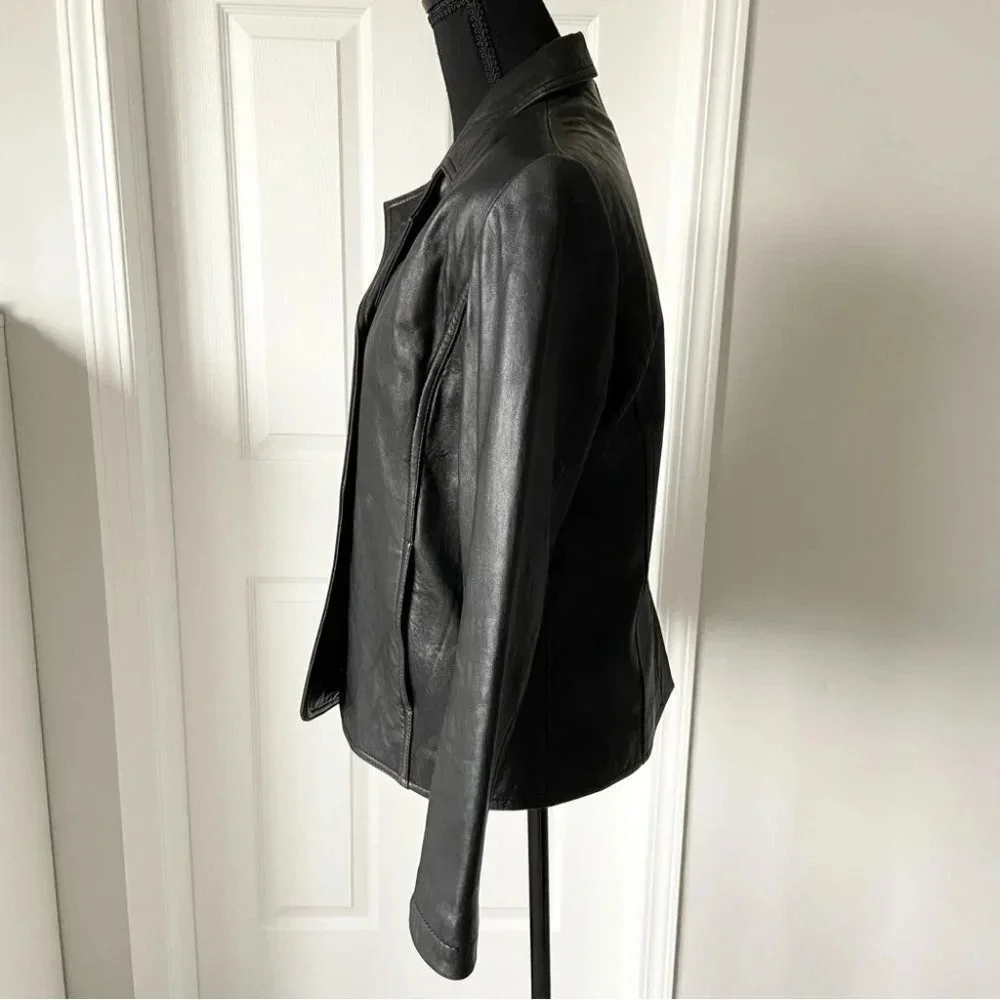 Nuage Soft Smooth Buttery Leather Jacket